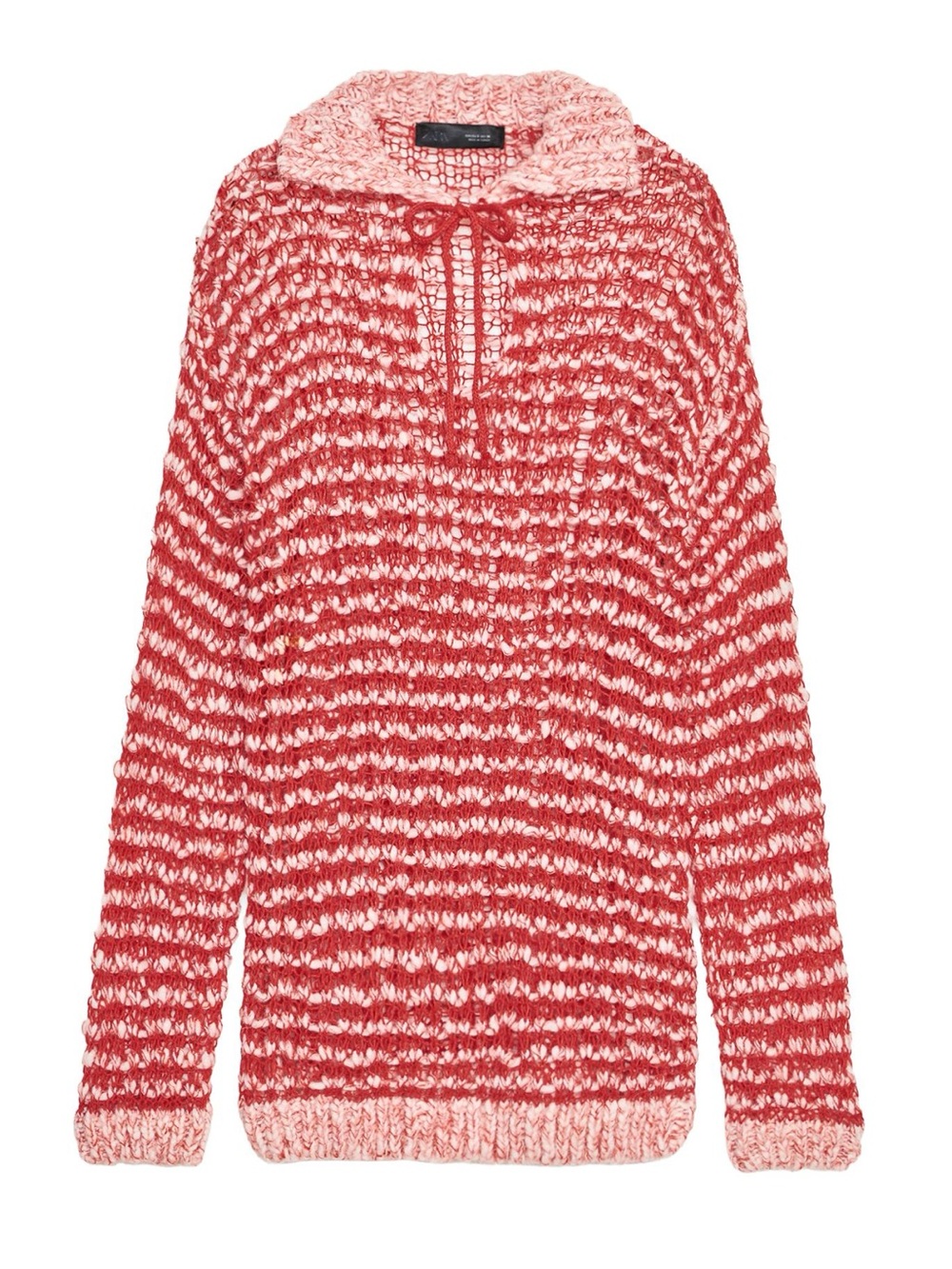 Pointelle Wool Polo knit shirt